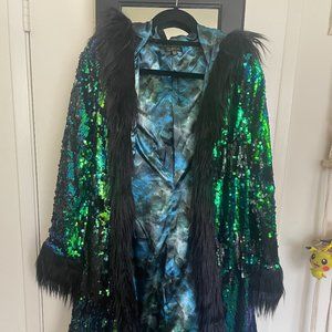 Club Exx Sequin Coat